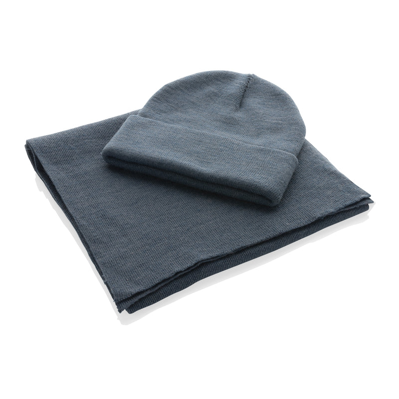 Load image into Gallery viewer, Elles Polylana® scarf, 180x30cm, by XD Collection, showcasing a stylish headwear accessory with soft, eco-friendly fabric.
