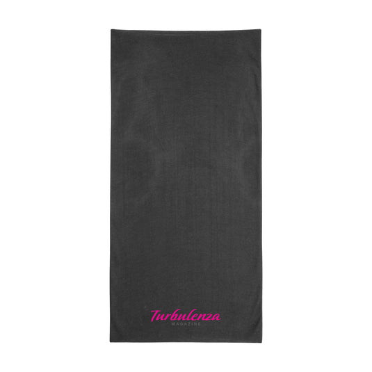Multifunctional XD Collection headwear scarf with versatile styling options, featuring a soft, patterned fabric.