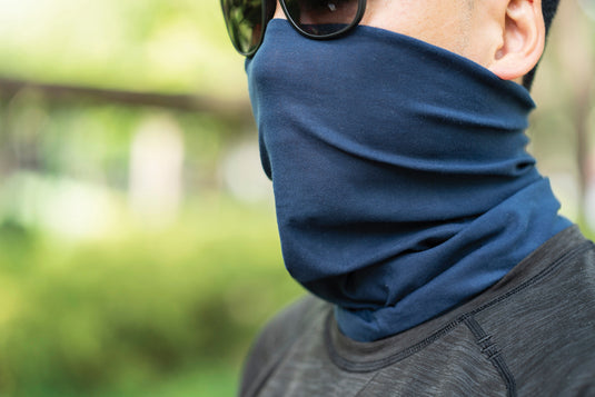 Multifunctional headwear scarf from XD Collection featuring a versatile, stylish design suitable for various styling options.