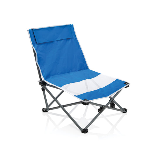 Foldable beach chair in pouch - Custom Wood Designs