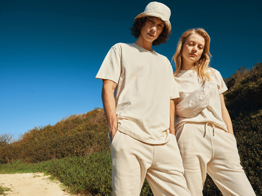 Impact Aware™ 285 gsm undyed canvas bucket hat by XD Collection, showcasing a natural, one-size headwear design.