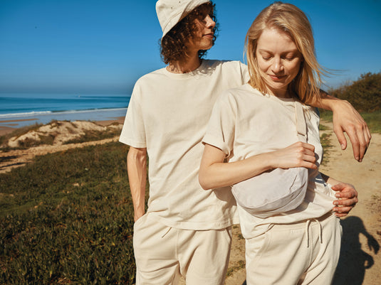 Impact Aware™ 285 gsm undyed canvas bucket hat by XD Collection, showcasing a natural, one size headwear design.
