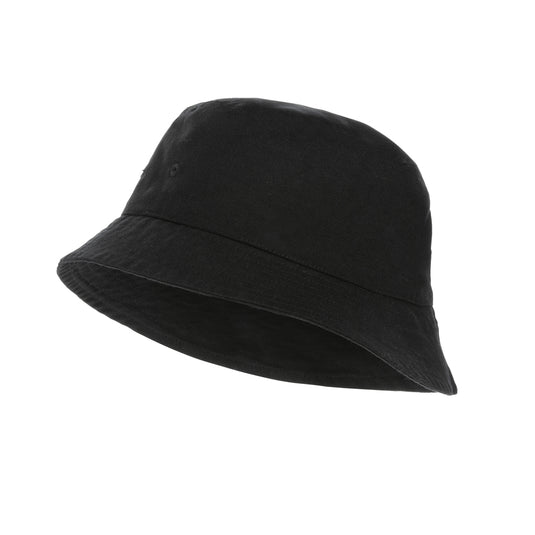 Impact Aware™ undyed 285 gsm rcanvas bucket hat by XD Collection, showing the one size headwear with a wide brim and natural canvas texture.