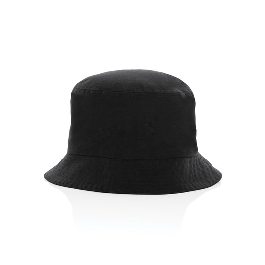 Undyed Impact Aware™ 285 gsm rCanvas bucket hat by XD Collection, casual headwear with a natural, earthy look.