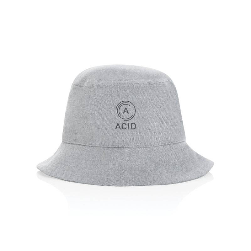 Load image into Gallery viewer, Impact Aware™ 285 gsm unbleached canvas bucket hat by XD Collection, showcasing its natural undyed fabric and casual headwear style.
