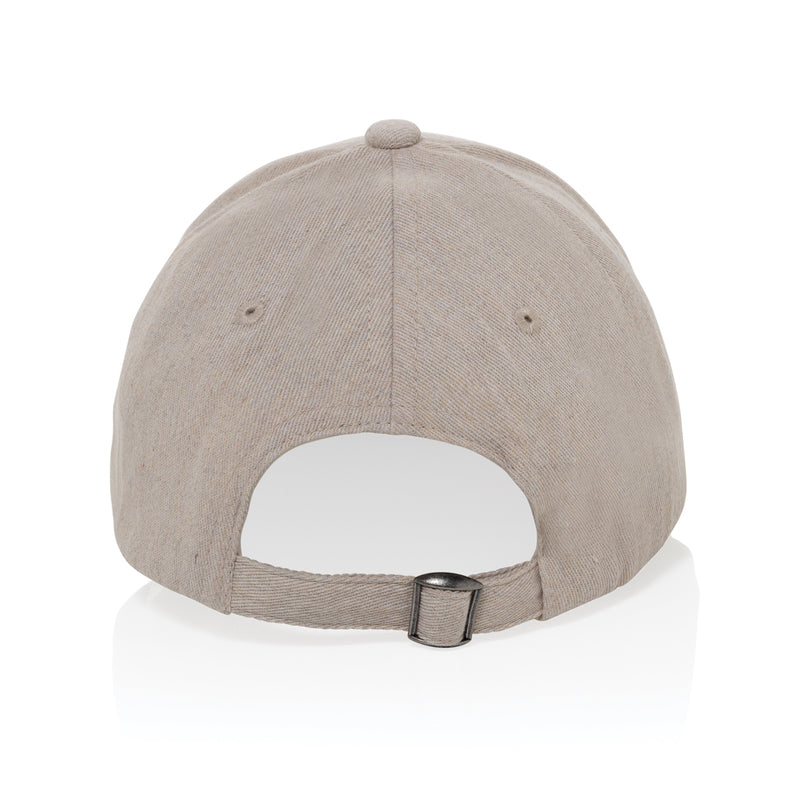 Load image into Gallery viewer, XD Collection Milo recycled heather 6-panel cap made of 200g headwear with a heather finish, featuring a classic six-panel design.
