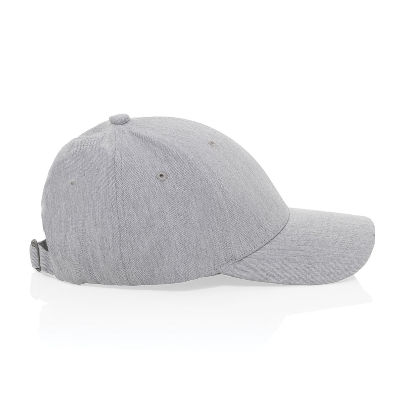 Load image into Gallery viewer, Recycled heather Milo 6-panel cap by XD Collection, casual headwear with a structured design and adjustable strap.
