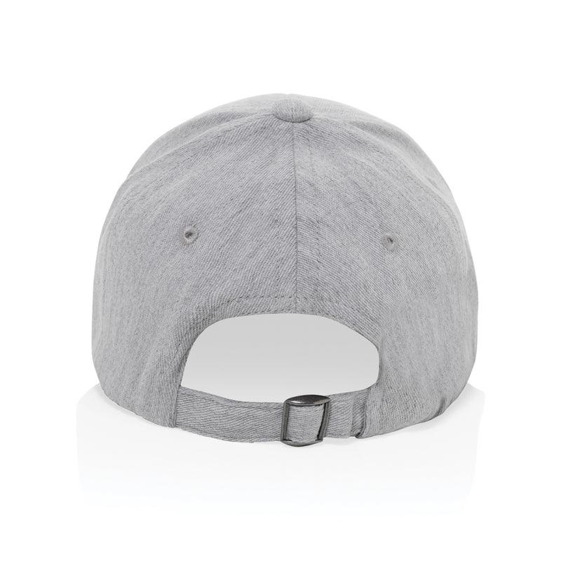 Load image into Gallery viewer, XD Collection Milo recycled heather 6-panel cap in 200g headwear with a comfortable, stylish design and eco-friendly materials.
