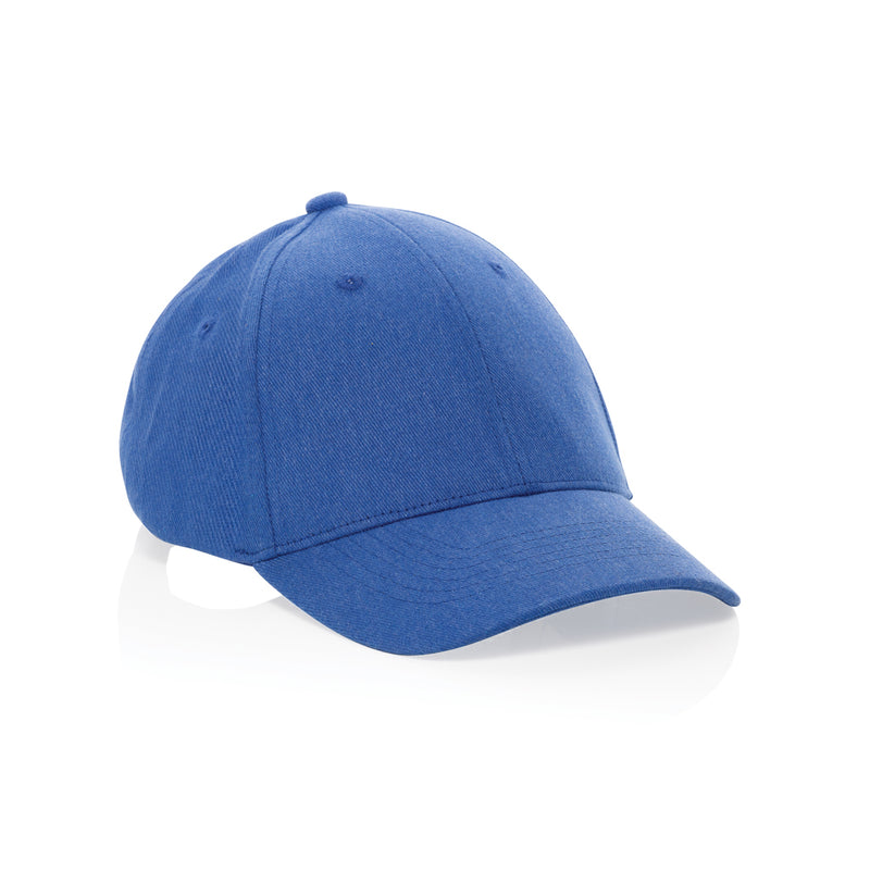 Load image into Gallery viewer, Recycled Heather Milo 6-panel cap by XD Collection, lightweight headwear in gray tones with a structured design.
