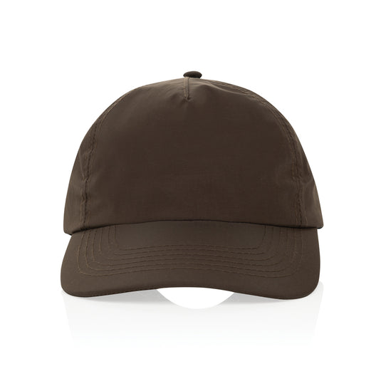 XD Xclusive KENTO URBAN RCS recycled nylon adventure baseball cap, navy headwear with five-panel design and adjustable strap.