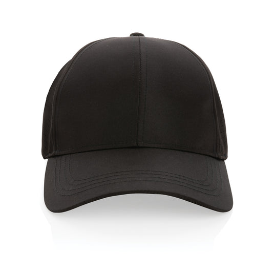 Impact AWARE™ RPET 6-panel sports cap by XD Collection, lightweight headwear with a structured design, made from recycled materials.