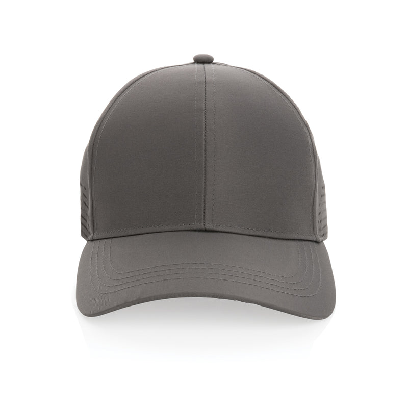 Load image into Gallery viewer, Impact AWARE™ RPET 6-panel sports cap by XD Collection, lightweight headwear with breathable fabric and adjustable strap.
