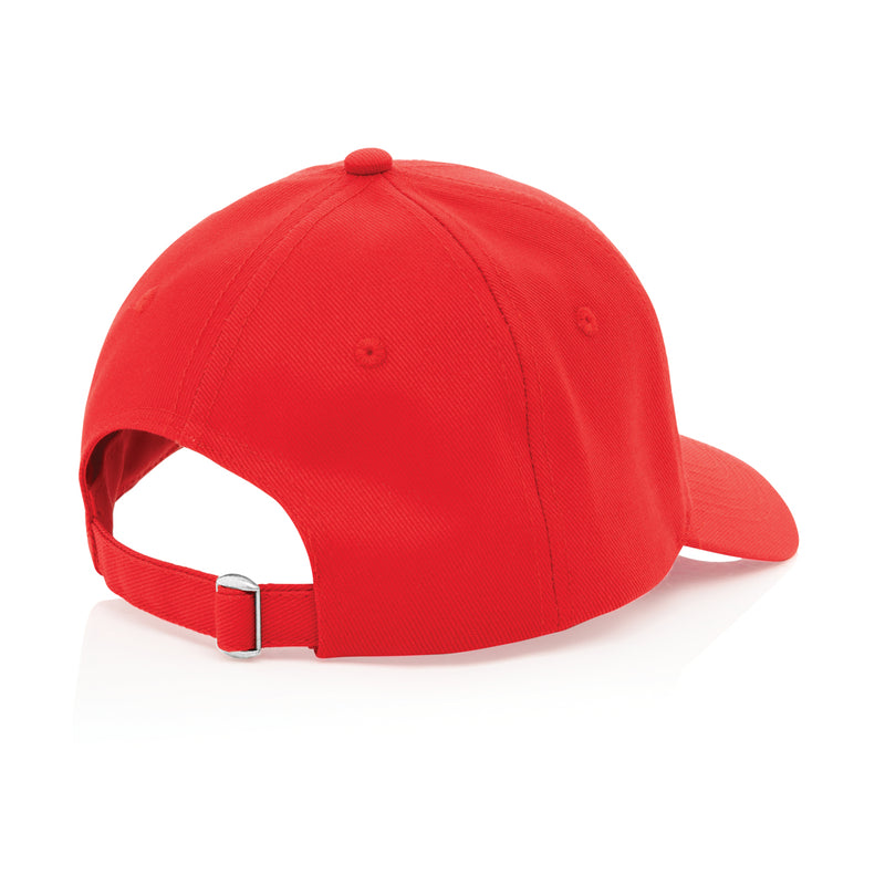 Load image into Gallery viewer, Six-panel recycled cotton cap by XD Collection with AWARE™ tracer, featuring a casual headwear design and eco-friendly materials.
