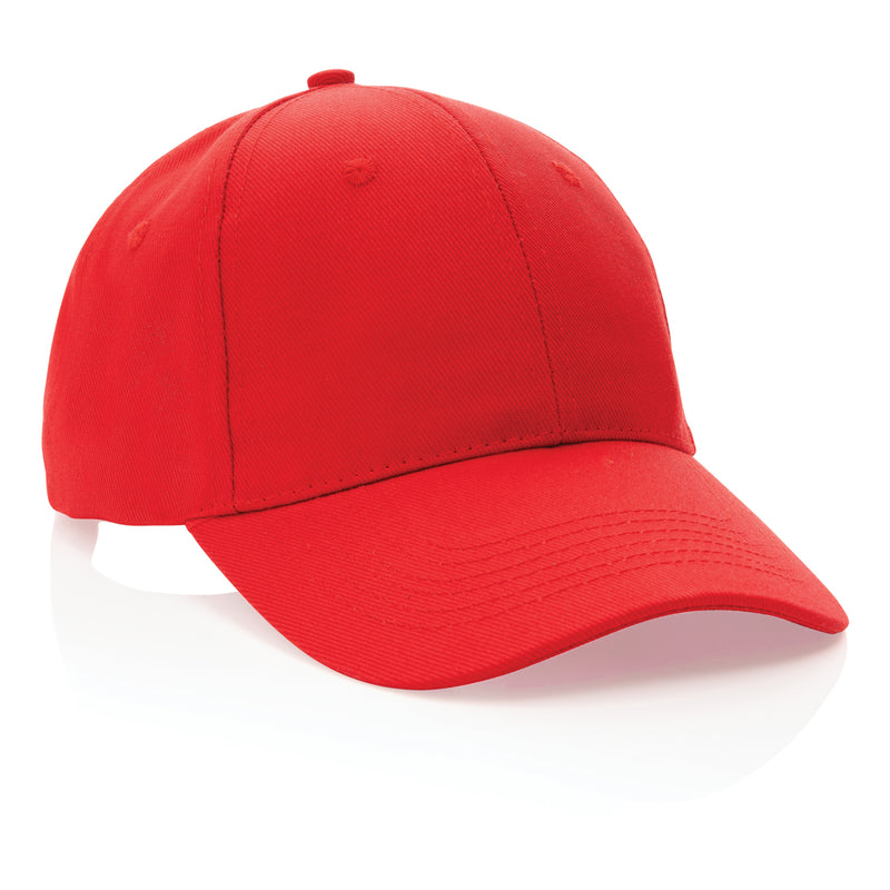 Load image into Gallery viewer, Six-panel recycled cotton cap with AWARE™ tracer by XD Collection, featuring a casual headwear style and eco-friendly design.
