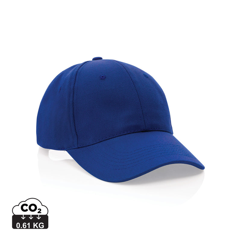 Load image into Gallery viewer, XD Collection 6-panel recycled cotton cap with AWARE™ tracer, showcasing eco-friendly headwear with a classic design.
