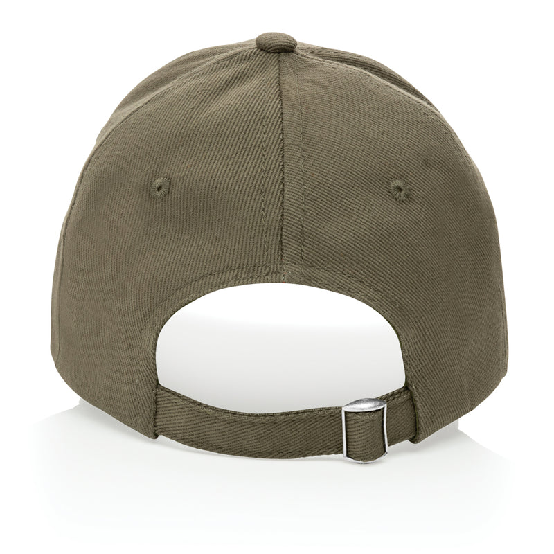 Load image into Gallery viewer, Six-panel XD Collection recycled cotton cap with AWARE™ tracer, showcasing its eco-friendly design and comfortable fit.
