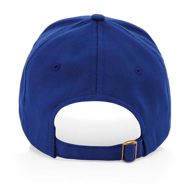 Load image into Gallery viewer, XD Collection 5-panel recycled cotton cap with AWARE™ tracer, showcasing its eco-friendly design and casual headwear style.

