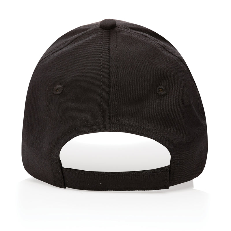 Load image into Gallery viewer, Six-panel recycled cotton cap with AWARE™ tracer from XD Collection, showcasing its classic headwear design and eco-friendly material.
