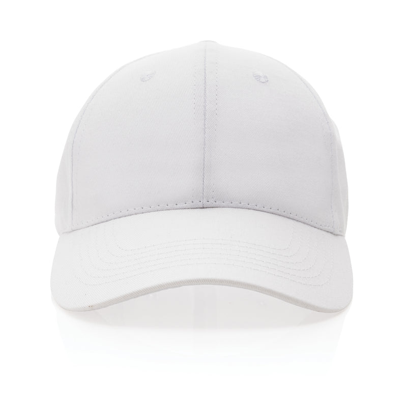 Load image into Gallery viewer, Six-panel XD Collection recycled cotton cap with AWARE™ tracer, lightweight headwear with eco-friendly design and adjustable fit.
