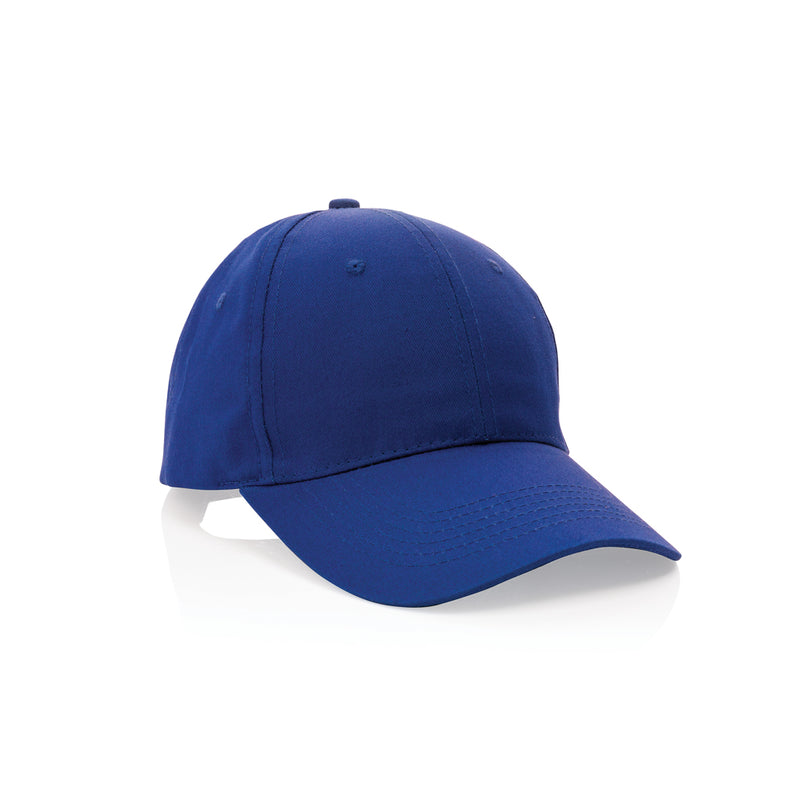 Load image into Gallery viewer, Six-panel recycled cotton cap from XD Collection with AWARE™ tracer, featuring a casual headwear design in natural tones.
