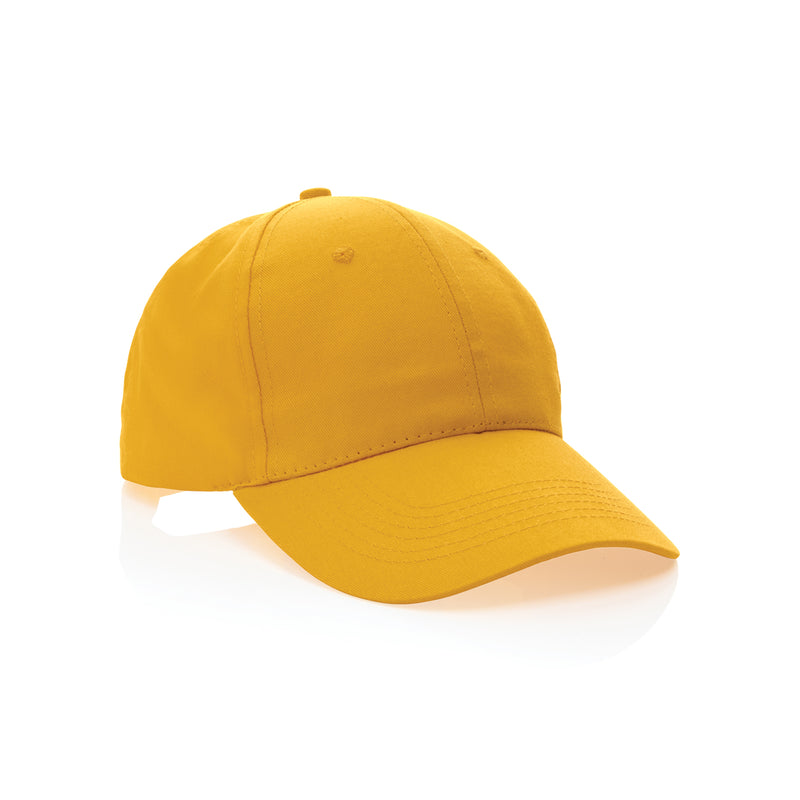 Load image into Gallery viewer, XD Collection 6-panel recycled cotton cap with AWARE™ tracer, showcasing a stylish headwear design in natural fabric.
