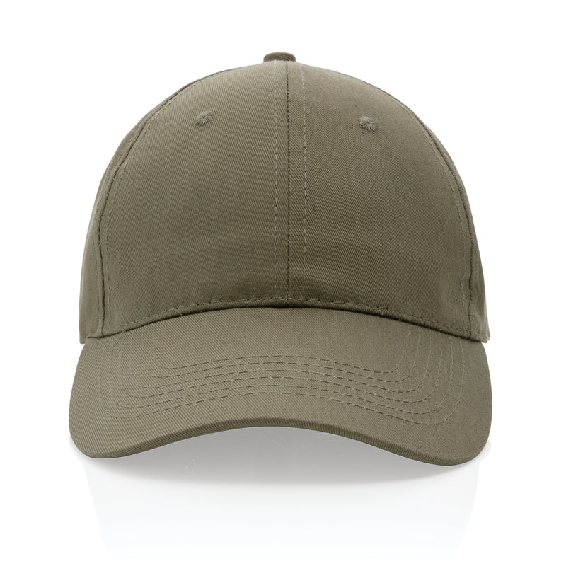 Load image into Gallery viewer, Six-panel XD Collection recycled cotton cap with AWARE™ tracer, casual headwear featuring a classic design and eco-friendly material.
