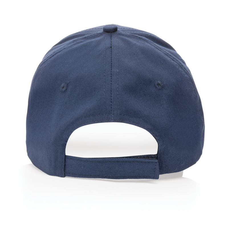 Load image into Gallery viewer, XD Collection 6-panel recycled cotton cap with AWARE™ tracer, showcasing eco-friendly headwear with a structured design.
