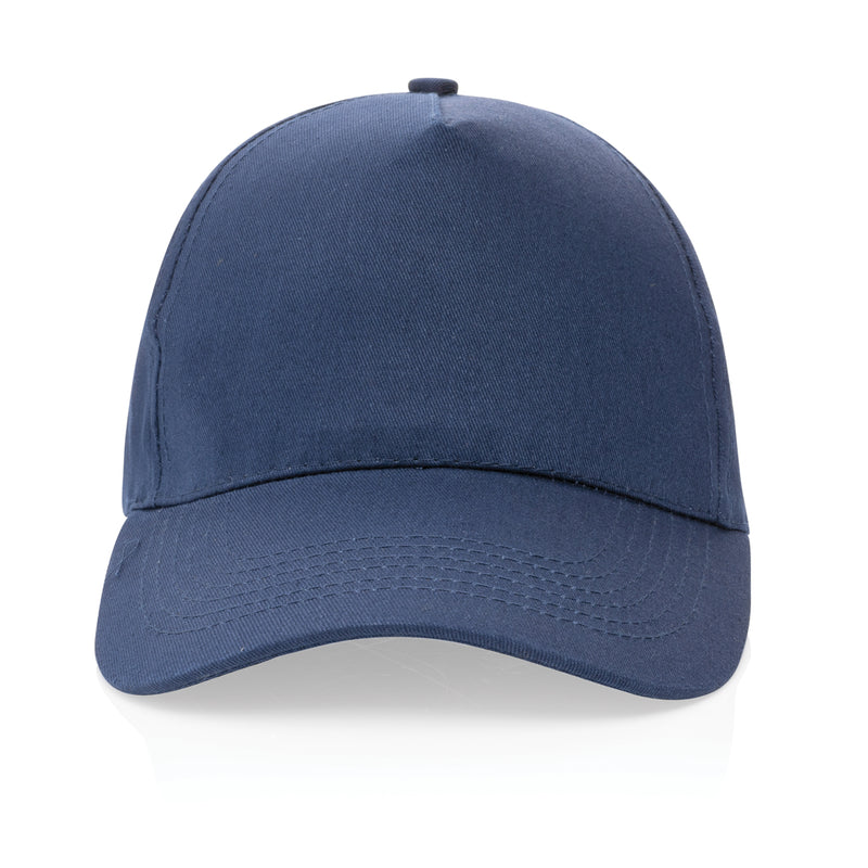 Load image into Gallery viewer, Impact 5-panel recycled cotton cap with AWARE™ tracer by XD Collection, showcasing the headwear style and eco-friendly materials.
