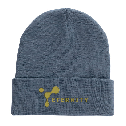 Polylana® beanie by XD Collection, cozy headwear in soft, warm fabric, shown in a stylish, folded design.
