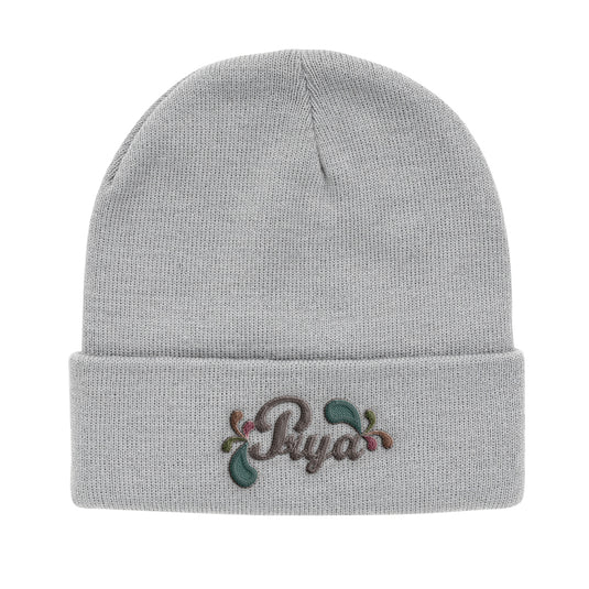 Close-up of a Polylana® beanie from XD Collection, showcasing its soft knit texture and stylish headwear design.