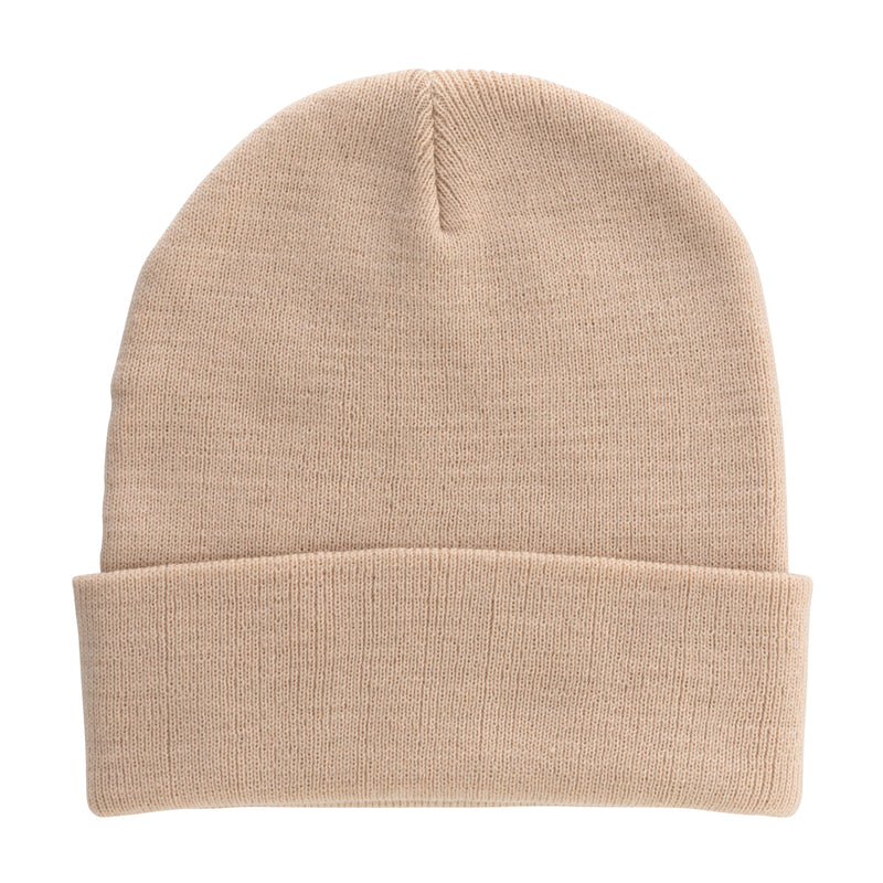 Load image into Gallery viewer, Polylana® beanie from XD Collection, soft knitted headwear in neutral color, suitable for cold weather and casual wear.
