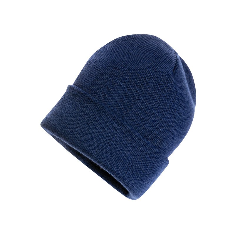 Load image into Gallery viewer, Polylana® beanie from XD Collection, soft and warm headwear with a snug fit, shown in a cozy, neutral color.
