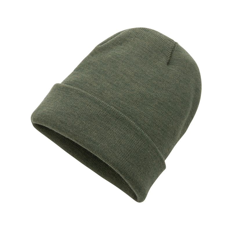 Load image into Gallery viewer, Polylana® beanie by XD Collection, soft knit headwear in neutral color, designed for warmth and casual style.
