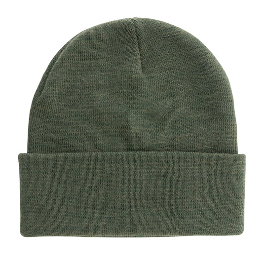 XD Collection Polylana® beanie headwear in neutral color, soft knit fabric, showcasing a cozy winter accessory.