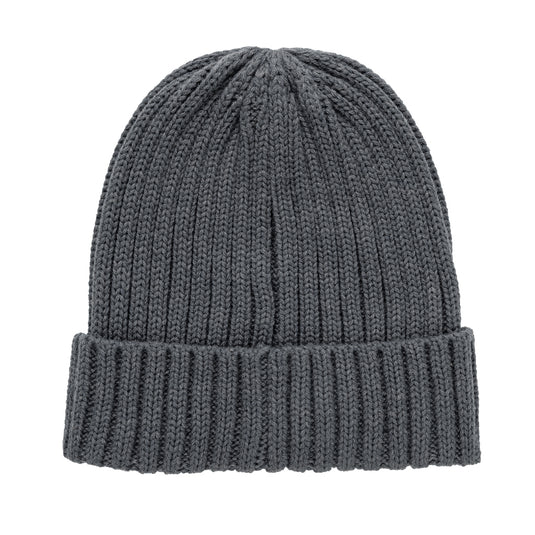 Kennedi AWARE™ Polylana® beanie with large rib from XD Collection, featuring a cozy, textured knit headwear design.