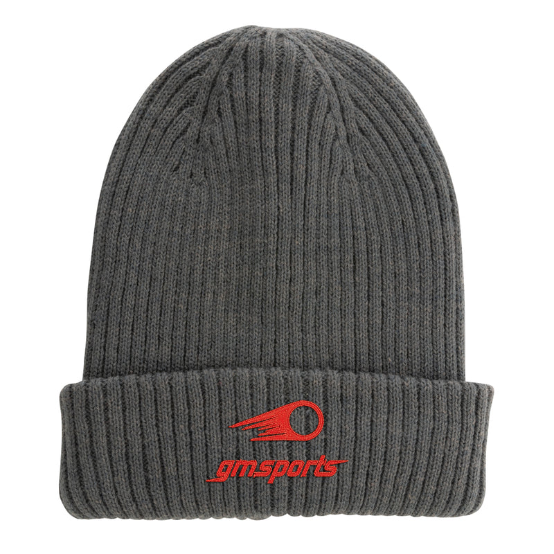 Load image into Gallery viewer, Impact AWARE™ Polylana® double knitted beanie by XD Collection, featuring cozy headwear with a textured knit pattern.
