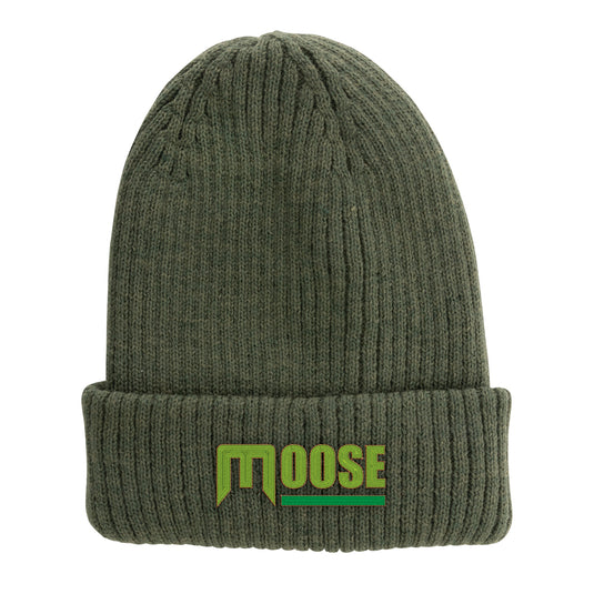 Impact AWARE™ Polylana® double knitted beanie by XD Collection, soft headwear with a cozy, double-layered knit design.