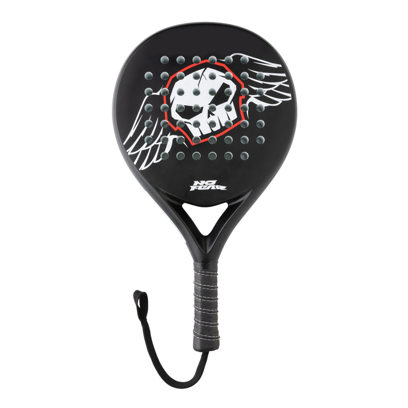 Load image into Gallery viewer, No Fear fiber glass padel racket from XD Collection for outdoor play, featuring a lightweight design and modern grip.
