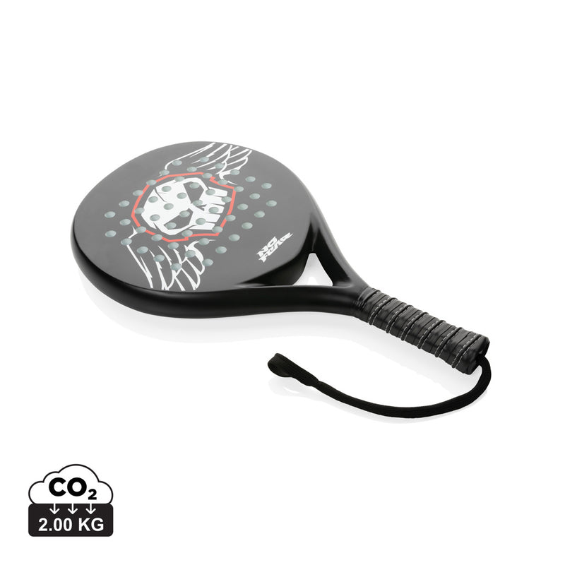 Load image into Gallery viewer, No Fear Fiber Glass Padel Racket from XD Collection, outdoor sports equipment with a sleek design and lightweight fiber glass construction.
