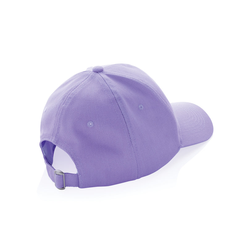 Load image into Gallery viewer, Six-panel recycled cotton cap from XD Collection with AWARE™ tracer, showcasing its eco-friendly headwear design.
