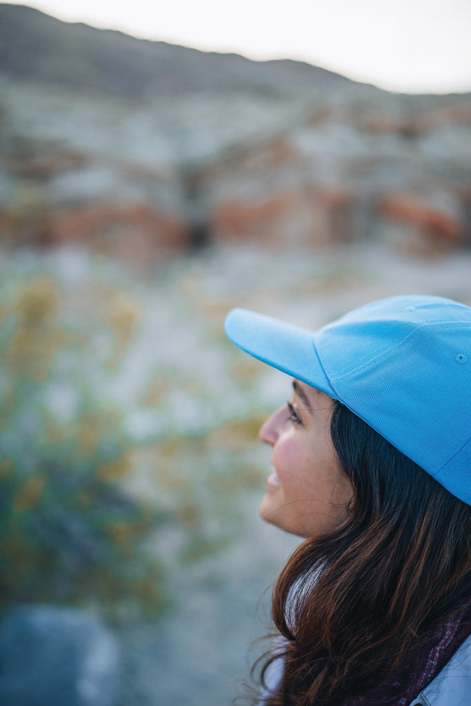 Load image into Gallery viewer, XD Collection 6-panel recycled cotton cap with AWARE™ tracer, showcasing durable headwear with eco-friendly design.
