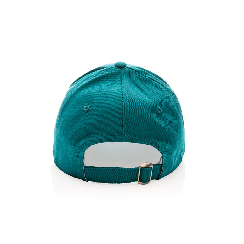 Load image into Gallery viewer, Six-panel recycled cotton cap by XD Collection with AWARE™ tracer, showcasing its eco-friendly design and casual headwear style.
