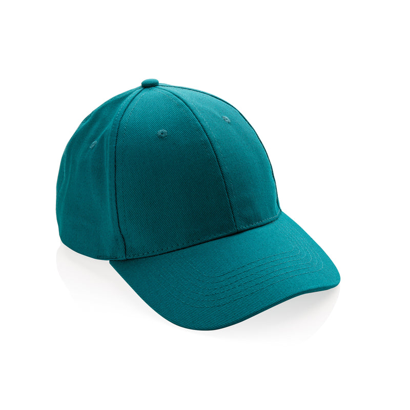 Load image into Gallery viewer, Six-panel recycled cotton cap by XD Collection with AWARE™ tracer, featuring a casual headwear design in natural tones.
