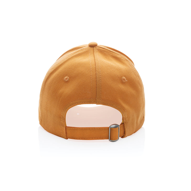Load image into Gallery viewer, XD Collection 6-panel recycled cotton cap with AWARE™ tracer, featuring a casual headwear design in natural fabric.
