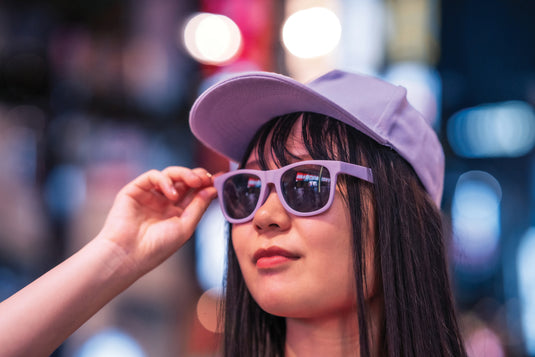 XD Collection 5-panel recycled cotton cap with AWARE™ tracer, showcasing a stylish headwear design with eco-friendly materials.