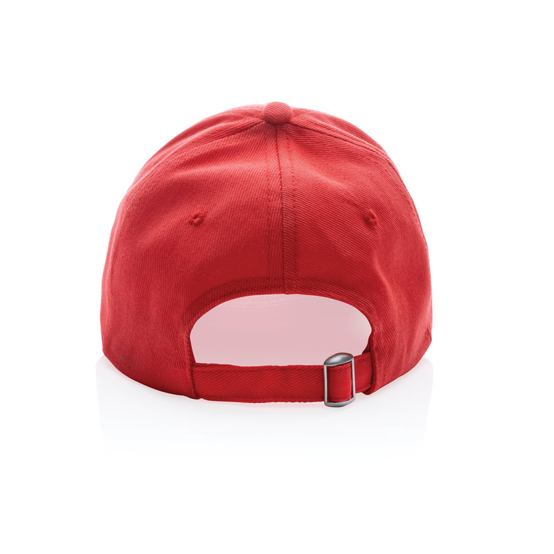 Load image into Gallery viewer, XD Collection 5-panel recycled cotton cap with AWARE™ tracer, showcasing the eco-friendly headwear design and adjustable fit.
