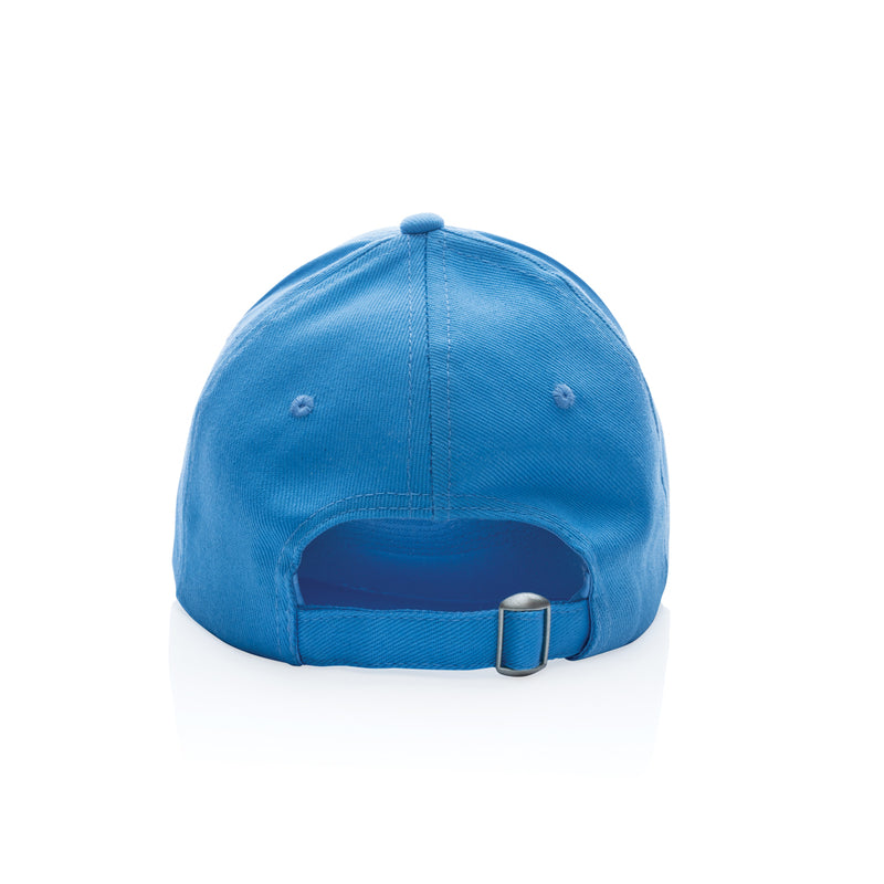 Load image into Gallery viewer, XD Collection recycled cotton 5-panel cap with AWARE™ tracer, featuring a stylish headwear design and adjustable strap.
