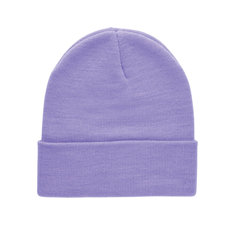 Load image into Gallery viewer, Pink Polylana® beanie by XD Collection, cozy headwear with a soft knit texture, perfect for cold weather.

