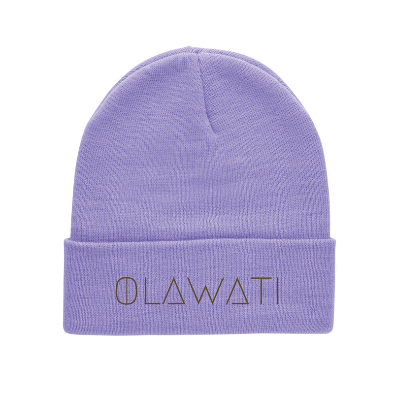 Load image into Gallery viewer, Pink Polylana® beanie by XD Collection, soft knit headwear with a snug fit and stylish design, perfect for cold weather.
