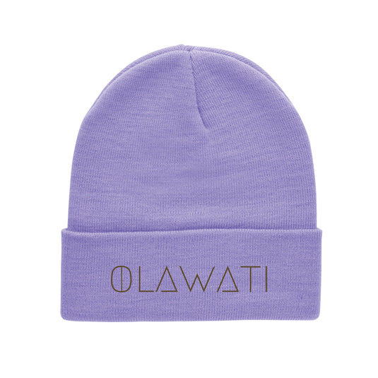 Pink Polylana® beanie by XD Collection, soft knit headwear with a snug fit and stylish design, perfect for cold weather.